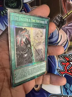 THE FALLEN & THE VIRTUOUS STARLIGHT RARE CH01-EN019 LIGHT PLAY YUGIOH - Image 3