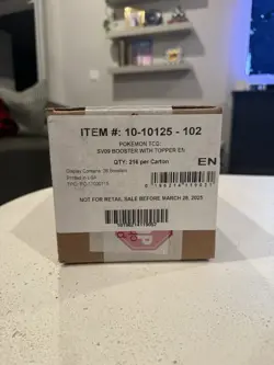 6x Journey Together SEALED Booster Boxes (CASE of AUTHENTIC Pokemon Cards) - Image 2
