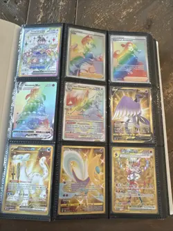 500+ Pokemon Cards Lot Comes With Both Binders And All Are Sleeved - Image 1
