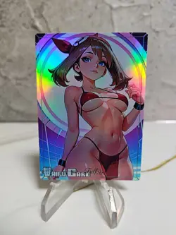 May Trading Card Waifu Goddess Story Anime Girl holo Karte Manga Full Art - Image 1