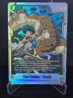 Dragon Ball Super Card Game - Son Gohan : Youth (Promo) FB05-054 SR - NM - Image 1