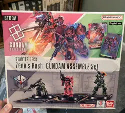Gundam Card Game Zeon Rush Starter Deck. DECK ONLY! READ DESCRIPTION! - Image 1
