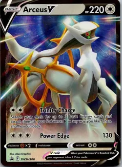 Arceus V Promo SWSH: Sword & Shield Promo Cards SWSH306 NM - Image 1