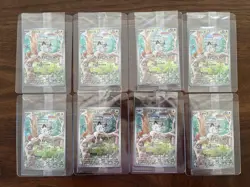 8 Sealed Pokemon TCG Meowth Japanese 192/SV-P - Each Sealed Pack Has 4 Cards - Image 1