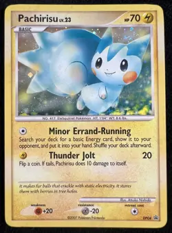Pachirisu Promo DP04 Holo Diamond & Pearl Pokemon Card - LP - Image 1