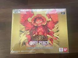ONE PIECE CARD GAME THE BEST Premium Booster Box 20 Packs PRB-01 - Image 1