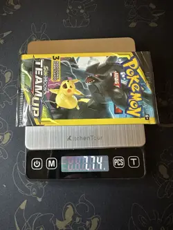 Pokemon Team Up 3 Card Booster Pack - HEAVY 7.74g - Image 1