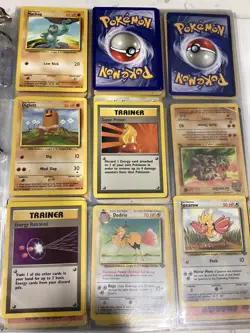 Mixed Lot of 100+ Older Pokemon Cards in 3-Ring Binder Nice Condition - Image 4