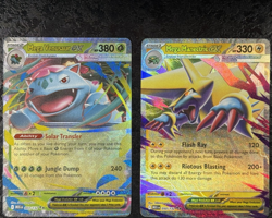 POKEMON MEGA CARDS VENUSAUR-MANECTRIC-LUCARIO-MAWILE (SET OF 4) - Image 2