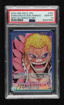 2022 One Piece Card Game: Romance Dawn OP01 Japanese Donquixote Doflamingo - Image 1