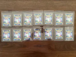 Pokemon Singles Lot - 14 Cards - Japanese, Pack Fresh Cards in Protectors - Image 2