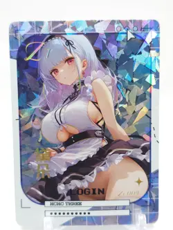 Hmph Hum 3 - Anime Waifu ZR Trading Card - Image 1