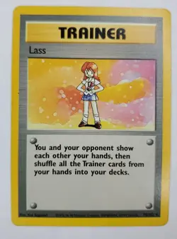 Lass - Base Set - 75/102 - Rare - Collectible - Pokemon Card - EXC / Near Mint - Image 1