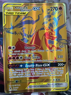 Reshiram & Charizard GX SM247 Jumbo Cards Holo - Image 1
