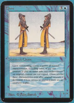 Clone Alpha NM Blue Uncommon MAGIC THE GATHERING MTG CARD (ID# 318000) ABUGames - Image 1