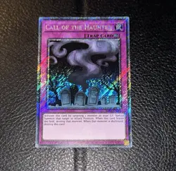 Call of the Haunted RA03-EN108 Platinum Secret Rare 1st Edition YuGiOh Card - Image 1