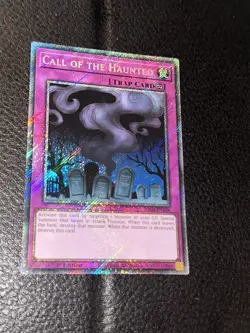Call of the Haunted RA03-EN108 Platinum Secret Rare 1st Edition YuGiOh Card - Image 2