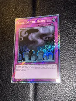 Call of the Haunted RA03-EN108 Platinum Secret Rare 1st Edition YuGiOh Card - Image 3