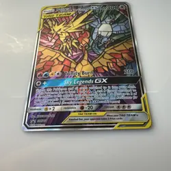 Pokemon TCG Moltres Zapdos Articuno GX SM210 Hidden Fate Promo Card - Image 2