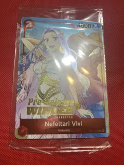 Nefeltari Vivi ST01-009 Promo Pre Release Winner English Sealed One Piece Card - Image 3