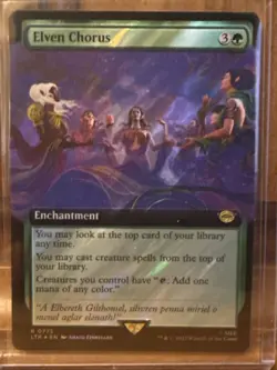 Elven Chorus (Extended Art) (Surge Foil) Universes Beyond: the Lord of the... - Image 1