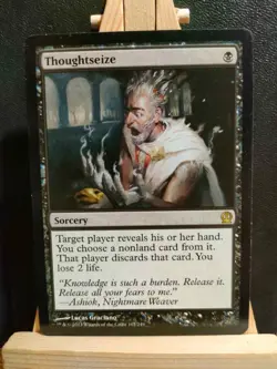 Thoughtseize - Theros - Rare - NM to LP (see pics) MTG - Image 1