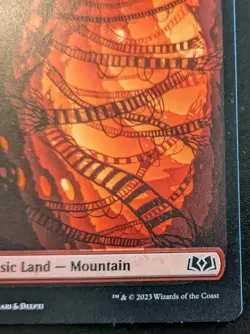 Mountain (Full Art) 0265 WOE Land Wilds Of Eldraine Magic: The Gathering - Image 5