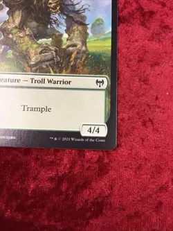 TROLL WARRIOR ~TOKEN CREATURE, #016/023, KALDHEIM, 2021 MTG - Image 4