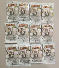 LOT OF 12 MTG AVACYN RESTORED Sealed Booster Packs from Box Magic Gathering #5 - Image 1