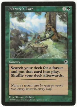 MTG Nature's Lore Portal Common MP - Image 1