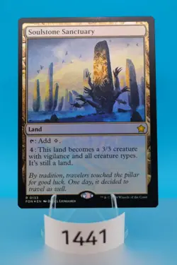 MTG Soulstone Sanctuary Foundations Foil #133 - Image 1