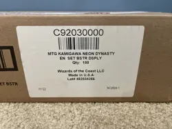 SEALED CASE! 6x Set Booster Box 30 ct. Neon Dynasty Kamigawa NEO MTG.. 195166104973 - Image 2