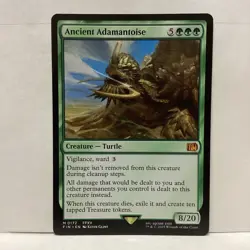 MTG Ancient Adamantoise Magic: The Gathering Final Fantasy Mythic #0172 - Image 1