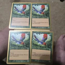 Birds Of Paradise X4 Mtg Lot 7th Edition NM - Image 1