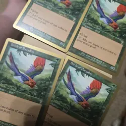 Birds Of Paradise X4 Mtg Lot 7th Edition NM - Image 3
