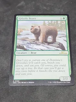 Grizzly Bears x1 - MTG 30th Anniversary Gold Border ENGLISH - Check My Store! - Image 1