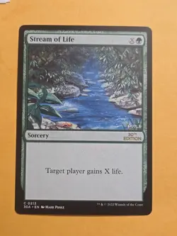 Stream of Life x1 - MTG 30th Anniversary Gold Border ENGLISH - Check My Store! - Image 2