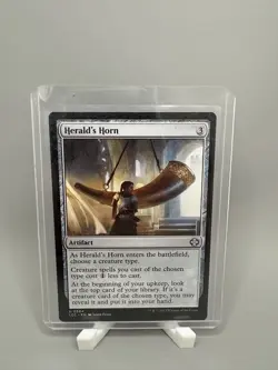 1x Herald's Horn, Lost Caverns of Ixalan Commander, Magic MTG NM - Image 1