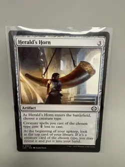 1x Herald's Horn, Lost Caverns of Ixalan Commander, Magic MTG NM - Image 2