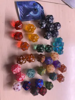 43 Magic The Gathering Spin Down Dice Lot MTG - Image 1
