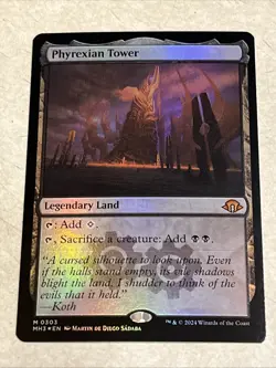 Phyrexian Tower Modern Horizons 3 Foil - Image 1