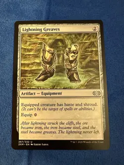 Lightning Greaves - #267/332 (NM) Double Masters 2XM Magic MTG - Image 1
