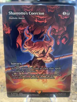 Shantotto's Coercion - Diabolic Intent Final Fantasy: Through the Ages Regular - Image 1