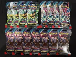 Pokemon TCG Twilight Masquerade Booster Pack Lot Of 15. New Sealed. - Image 1