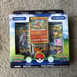 Pokemon Pokemon GO Pin Collection Charmander 1 Promo 1 Pin 3 Packs - Image 1