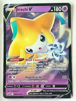 Jirachi V SWSH299 Black Star Promo (Standard Sized) Pokemon TCG Near Mint NM/LP - Image 5