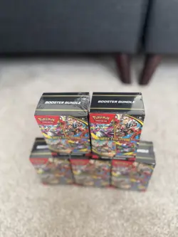 x5 Pokemon TCG: Mega Evolutions Booster Bundle (6 Pack) BRAND NEW SEALED ✅ - Image 2