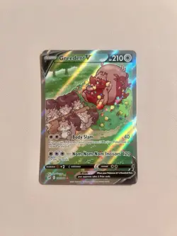 Greedent V (Alternate Full Art) 257/264 Swsh08: Fusion Strike Holo Pokemon - Image 1