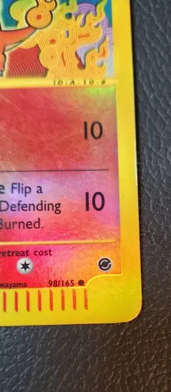 Pokemon Charmander 98/165 Expedition Base Set Reverse Holo WOTC 2002 - Image 5