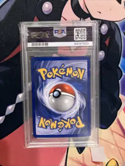 Pokemon Light Arcanine Neo Destiny Unlimited Holo Rare #12 PSA 7 - Image 2